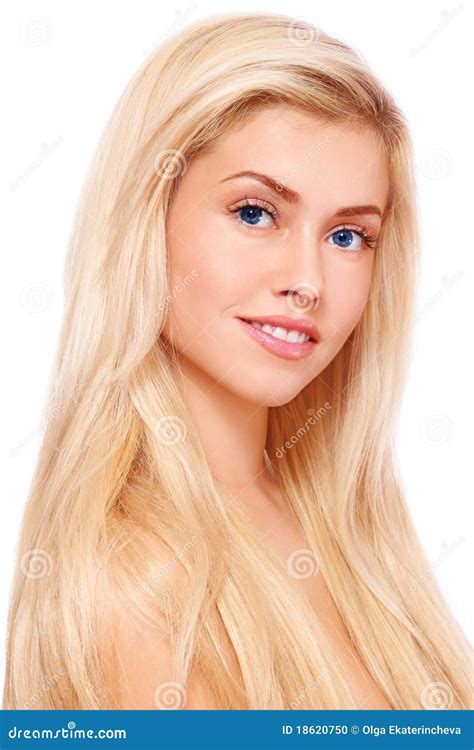 Blond Haar Stock Foto Image Of Stralend Sensueel Teint 18620750