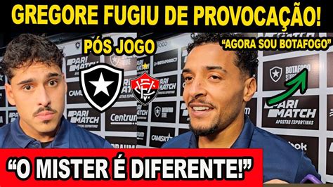 Gregore Fugiu De Provoca O Agora Sou Botafogolucas Halter Exalta