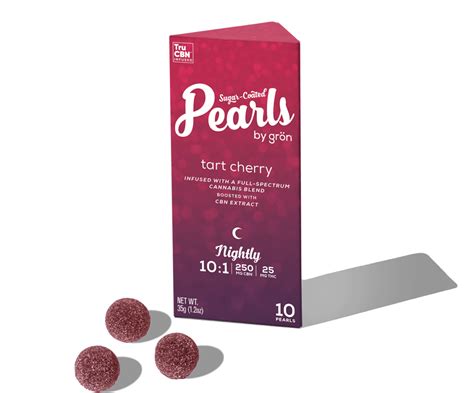 Sugar Coated Pearls Grön Cannabis Edibles