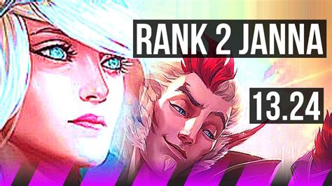 Janna Xayah Vs Rakan Lucian Sup Rank Janna Winrate