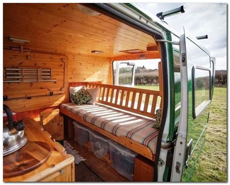 Simple Camper Bed Ideas (18) | Camper van conversion diy, Campervan ...