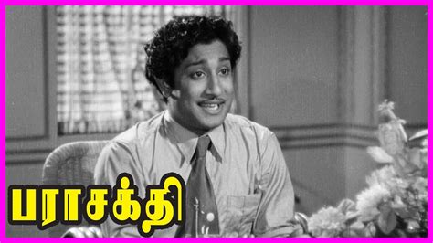 Parasakthi Tamil Movie Sivaji Travels To India Sivaji Ganesan