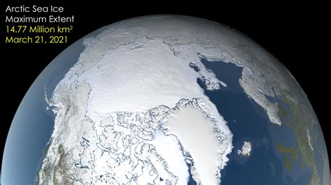 Nasa Arctic Sea Ice Maximum Extent Ranks Seventh Lowest On Record