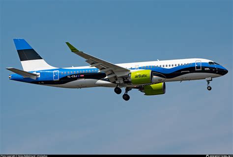 YL CSJ Air Baltic Airbus A220 300 BD 500 1A11 Photo By Niclas