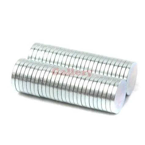 50 Pz N52 Magneti A Disco Tondo 8mm X 1mm Magnete Al Neodimio Terre