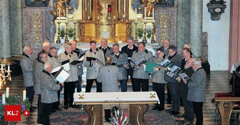 Besinnliches Konzert Der M Nnergesangverein Lud Zum Mooskirchner Advent