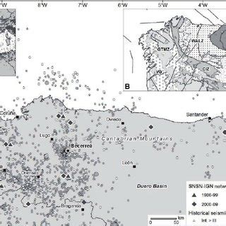 Seismicity In The Study Area During The Period 1960 2009 As Reported