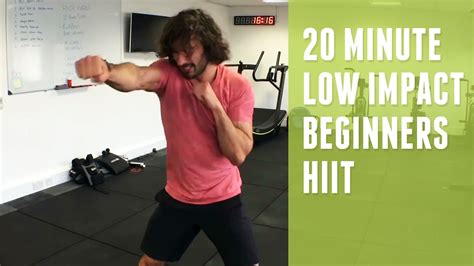 Low Impact Beginners Hiit Workout The Body Coach Youtube