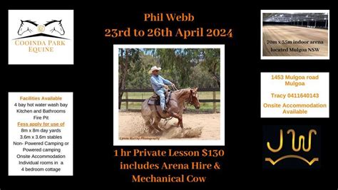 Private Lessons With Phil Webb Cooinda Park Equine Orchard Hills 23