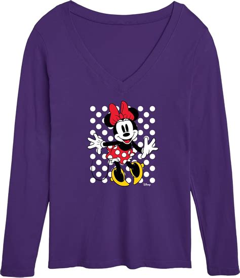 Disney Mickey And Friends Minnie Mouse Polka Dots Everywhere Women