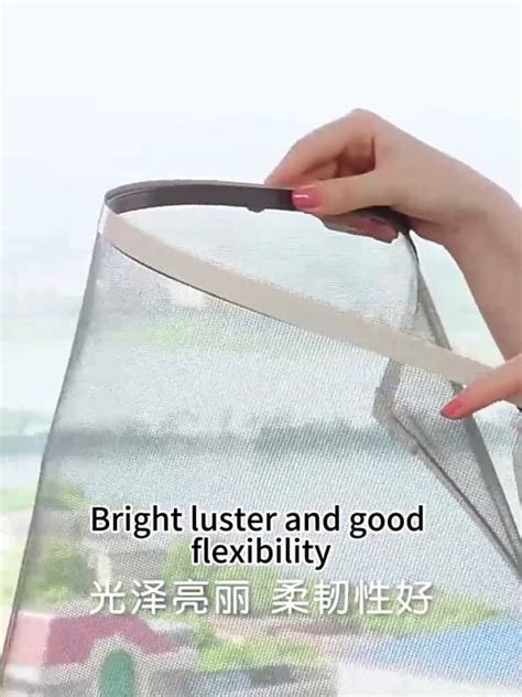 Anti Mosquito Strong Magnetic Screen Window With Frame Adjustable DIY