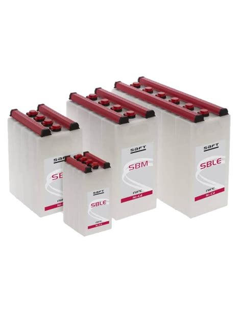 Unleash Power With Saft Sbm Ah Ni Cd Rechargeable Block Battery