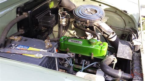 Morris Oxford Traveller 1959 2 Tone Green Chrome Trim In Wa