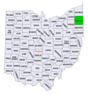 Trumbull County (Ohio, USA) - GAMEO