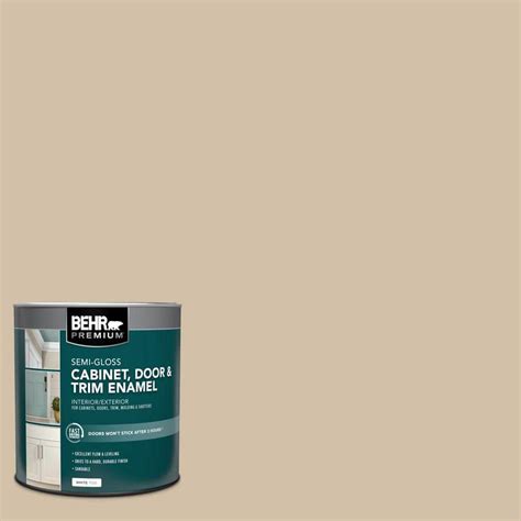 BEHR PREMIUM 1 Qt PPU7 08 Baja Semi Gloss Enamel Interior Exterior