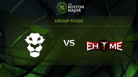 EHOME Vs AD FINEM Game 2 Group D The Boston Major YouTube