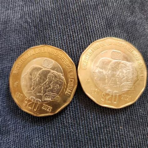 Moneda Pesos Bicentenario De La Independencia En Venta En Salamanca