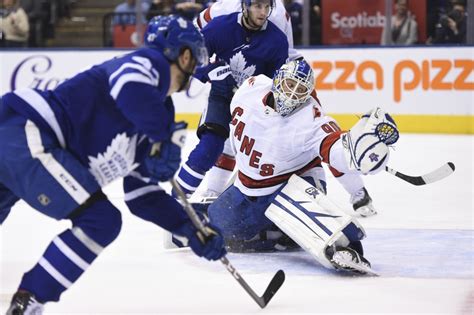 Zamboni Driver 42 Gets Win As Emergency Goalie For Canes