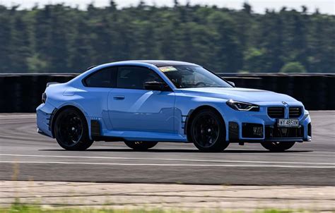 2023 Bmw M2 Zandvoort Blue With M Performance Parts Hits The Track