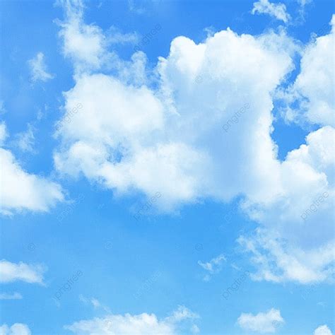 Realities Blue Sky With White Cloud Background Blue Sky Background