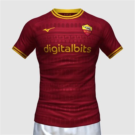 AS Roma X Mizuno Home Lazio Design Swap FIFA 23 Kit Creator Showcase