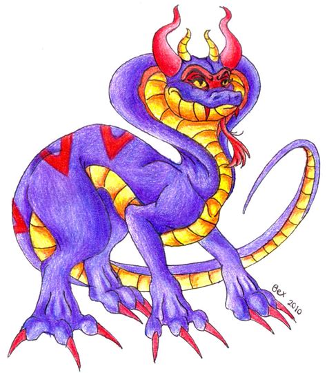 dragon, snake hybrid by dragonbex on deviantART