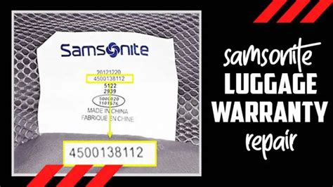 Samsonite Luggage Warranty Repair: Turbocharged Warranty