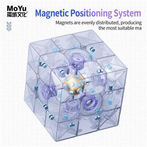 Moyu Super Rs M Maglev X Magnetic Magic Speed Cube Stickerless