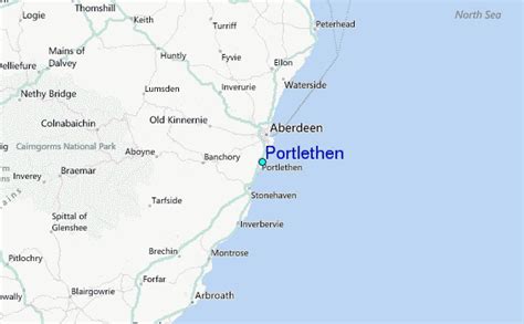 Portlethen Tide Station Location Guide