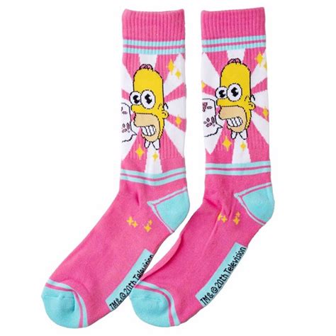 The Simpsons Mr Sparkle Sport Socks Clothing Zing Pop Culture