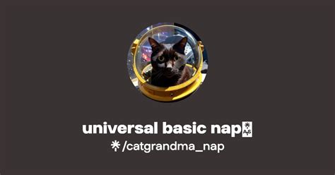 Universal Basic Nap💤 Instagram Linktree