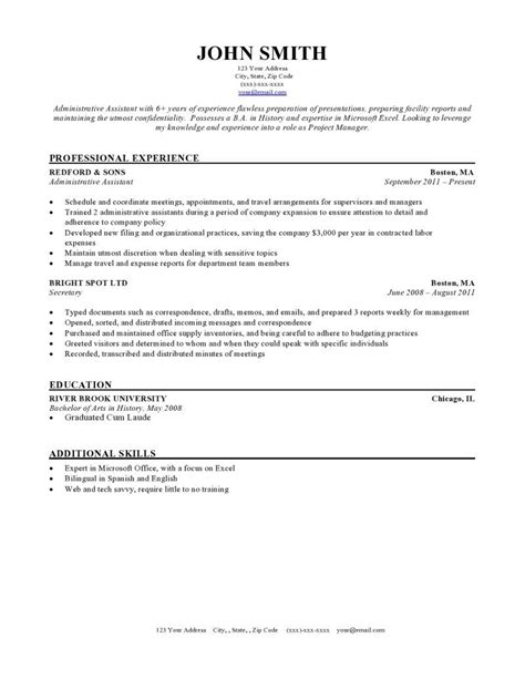 Cv Template John Smith Cvtemplate Smith Template Downloadable