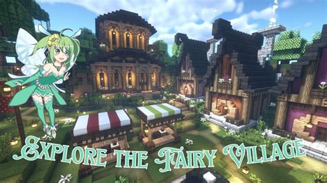 ♥ Fantasy Fairy Village Minecraft Tour ♥ Youtube