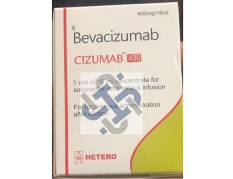 Hetero Healthcare Cizumab Mg Ml Bevacizumab Injection Packaging