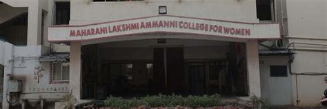 Maharani Lakshmi Ammanni College For Women Mlacw Bangalore