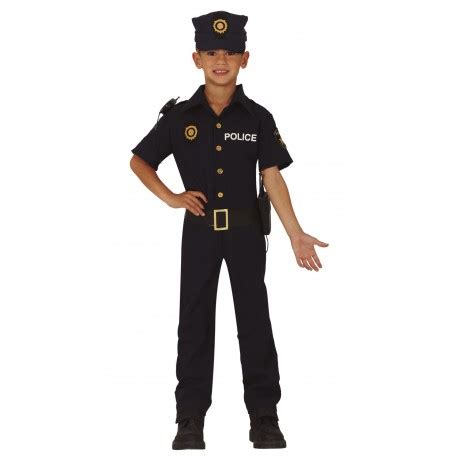 Disfraz De Policia Nacional Infantil FiestasMix