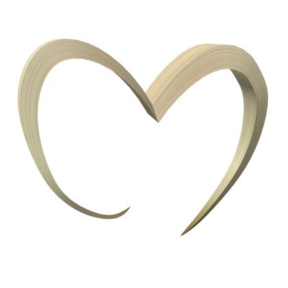 Blonde Anime Heart Cowlick Roblox