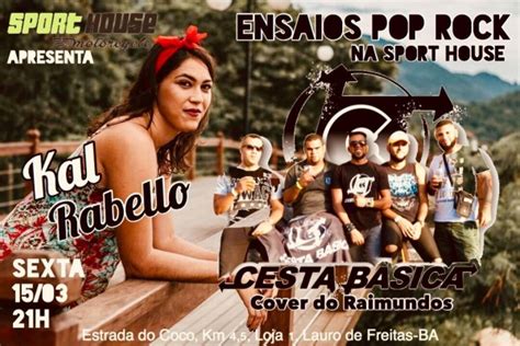 ENSAIOS DO POP ROCK Em Lauro De Freitas Sympla