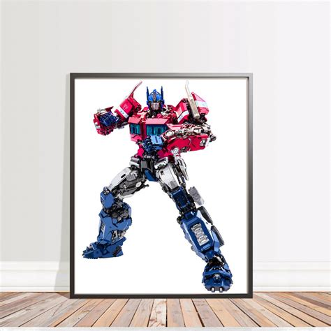 Transformers Optimus Prime Print ,digital Download, Superhero,wall Art ...