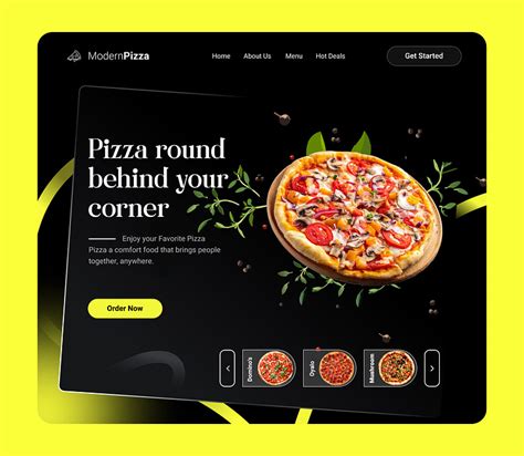 Pizza Banner Design by swetha. design on Dribbble