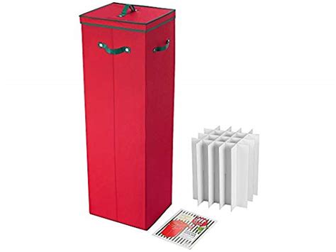 40 Inch Tall Wrapping Paper Storage Box with Lid