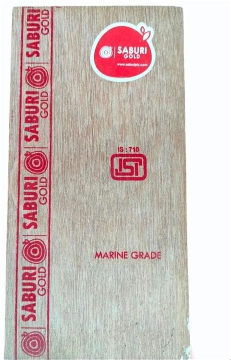 Saburi Gold Marine Plywood Board For Furniture Matte Thickness