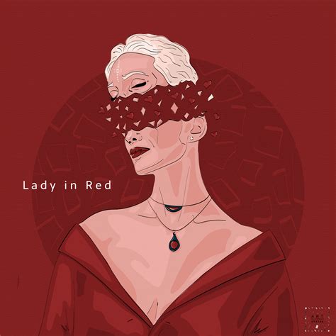 Lady in Red on Behance