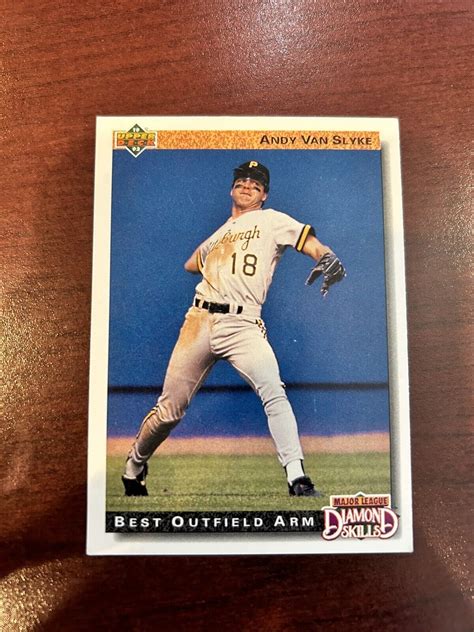 1992 Upper Deck 715 Andy Van Slyke For Sale Online EBay