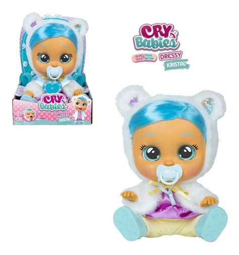 MUÑECA CRY BABIES BEBÉS LLORONES DRESSY KRISTAL Eleven Kids