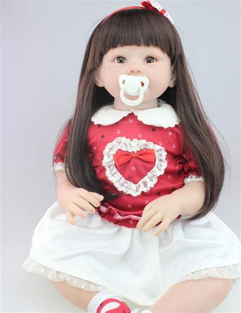 28 Inch Big Toddler Doll Bonecas Soft Silicone Vinyl Lifelike Reborn