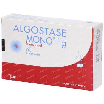 Algostase Mono 1g 60 comprimés effervescents commander ici en ligne