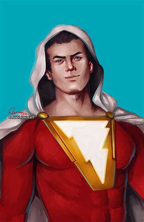 ArtStation Shazam Nick Thomas Captain Marvel Shazam Fictional