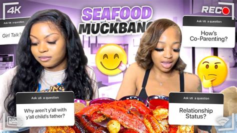 Seafood Mukbang Messy Girl Talk Meet My Best Friend ️ Youtube