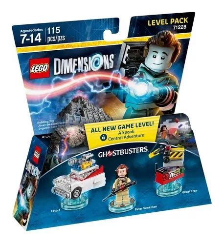 Lego Dimensions Ghostbusters Pzas Level Pack Nuevo Meses